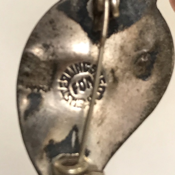 VTG Sterling Abalone Pin - Picture 7 of 7